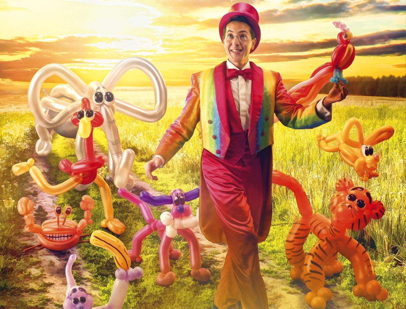 Affiche du spectacle de Magie pour enfants: Le Tour du Monde en 80 Ballons du Magicien 75 pour école et centre de loisirs à 75001 Paris Affiche du spectacle de Magie pour enfants: Le Tour du Monde en 80 Ballons du Magicien 75 pour école et centre de loisirs à 75001 Paris