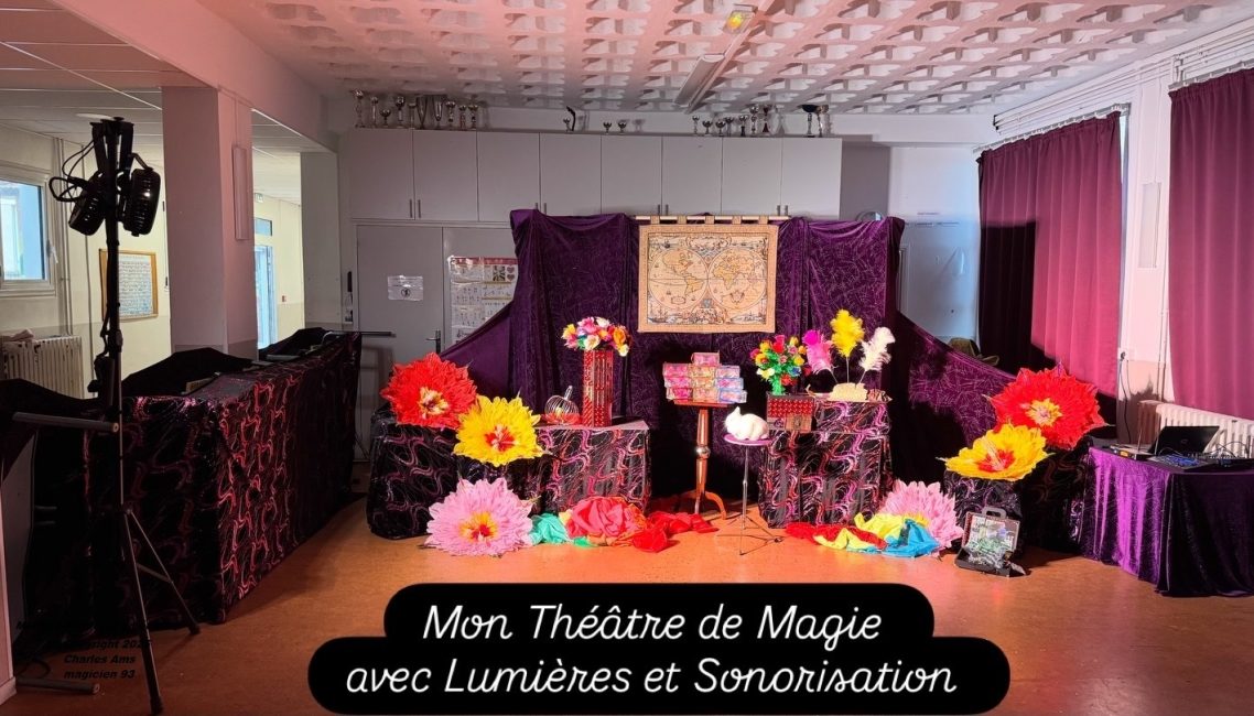 Salle après montage du Théâtre: Spectacle éducatif enfant pour école centre de loisirs ACM ALSH en Eure-et-Loir à 28000 Chartres Salle après montage du Théâtre: Spectacle éducatif enfant pour école centre de loisirs ACM ALSH en Eure-et-Loir à 28000 Chartres